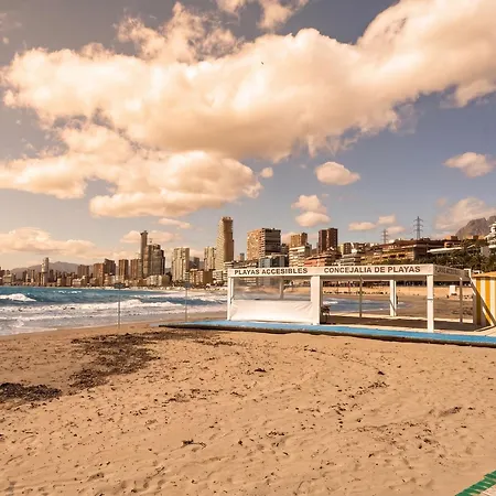 Apartalux Centralmar Centro Daire Benidorm